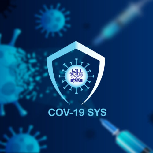 covid-19 system representing banner developed by sptechhub